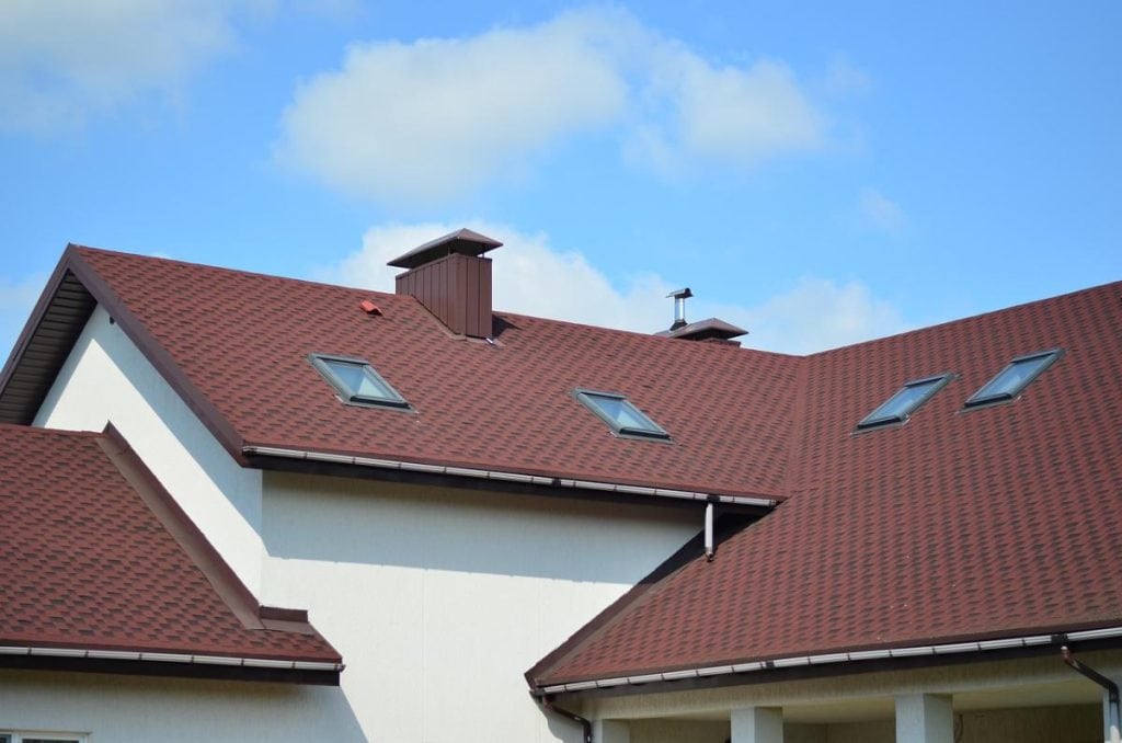 house with gabled red tiled roof