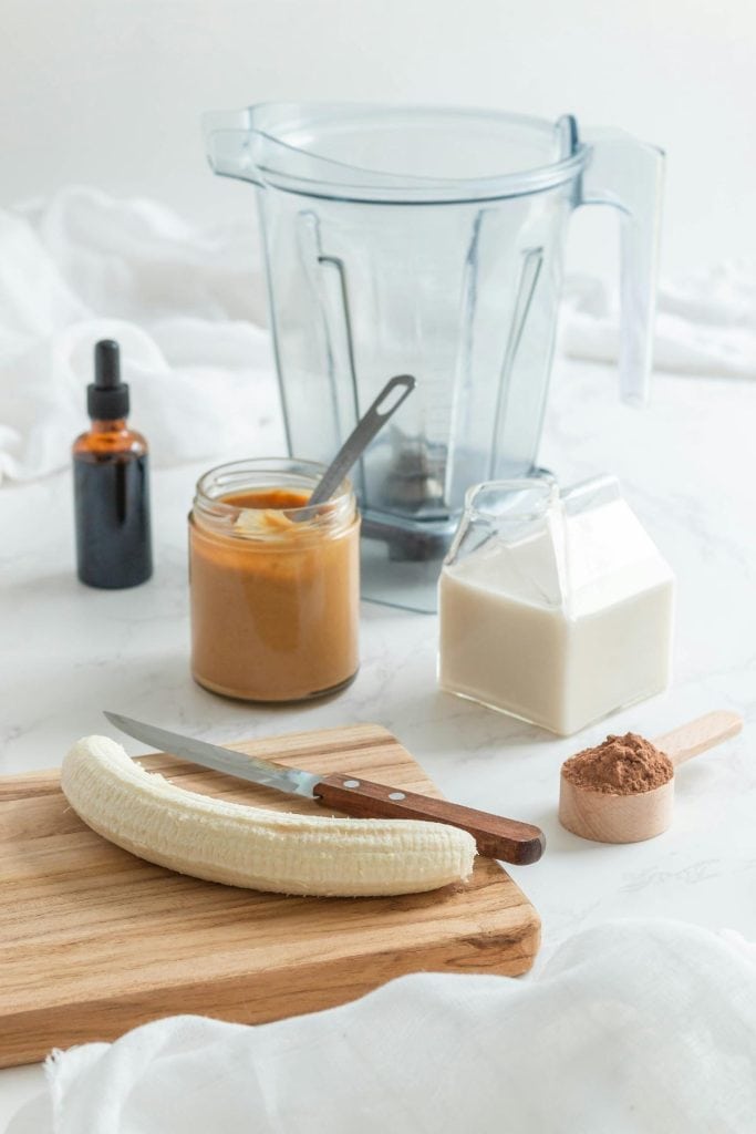 banana peanut butter smoothie ingredients