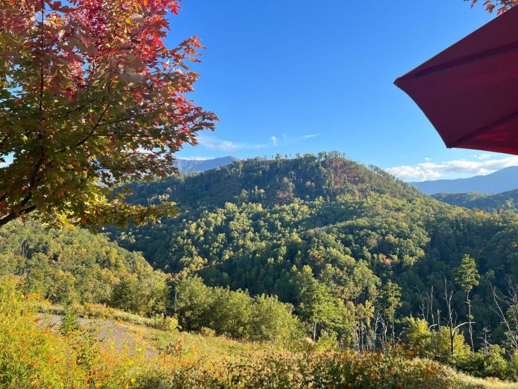 mountains of Gatlinburg in Tennessee