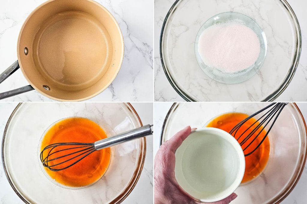 making orange fluff salad