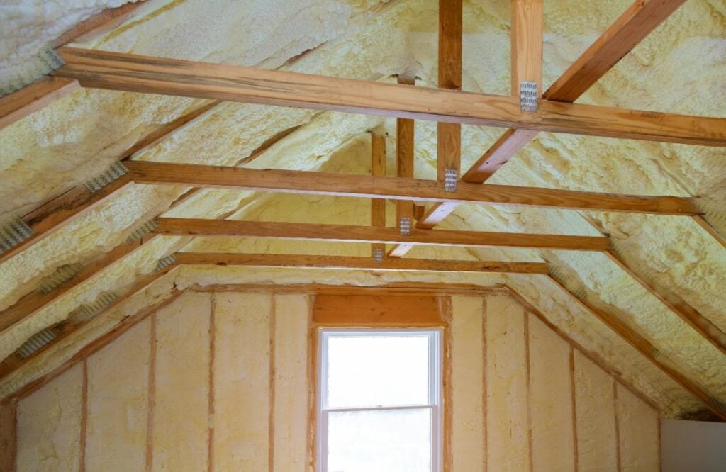 insulation in attic for an eco-friendly upgrade