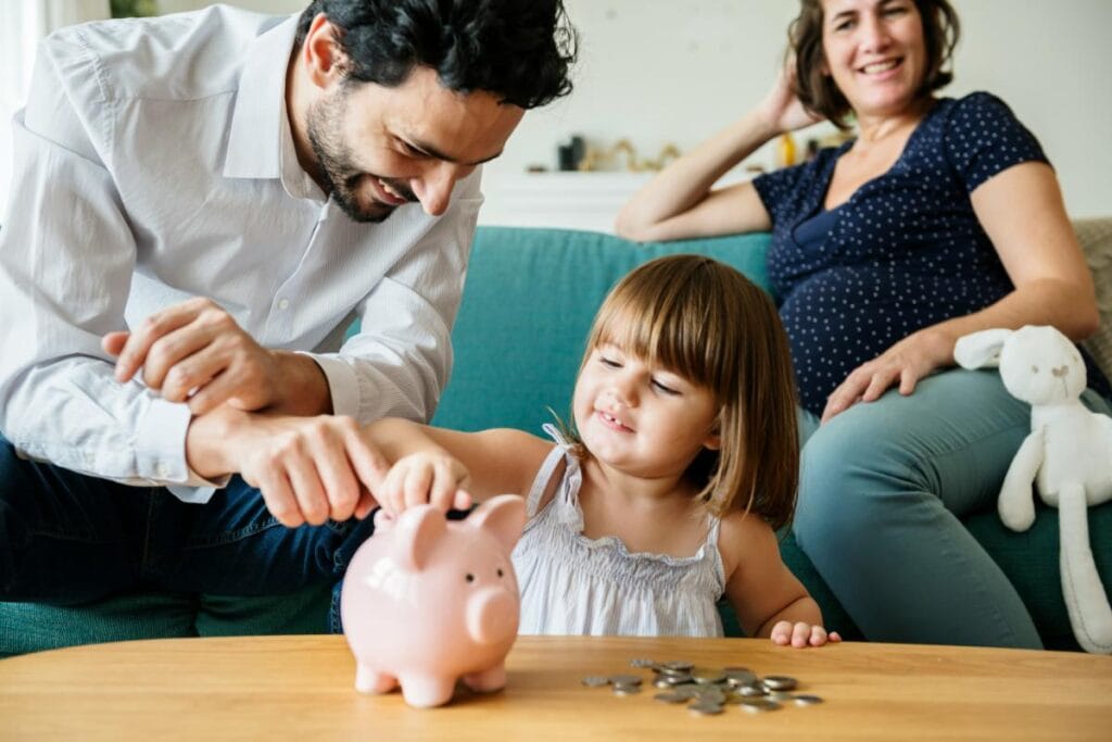 saving is one of the small changes families can make when budgeting