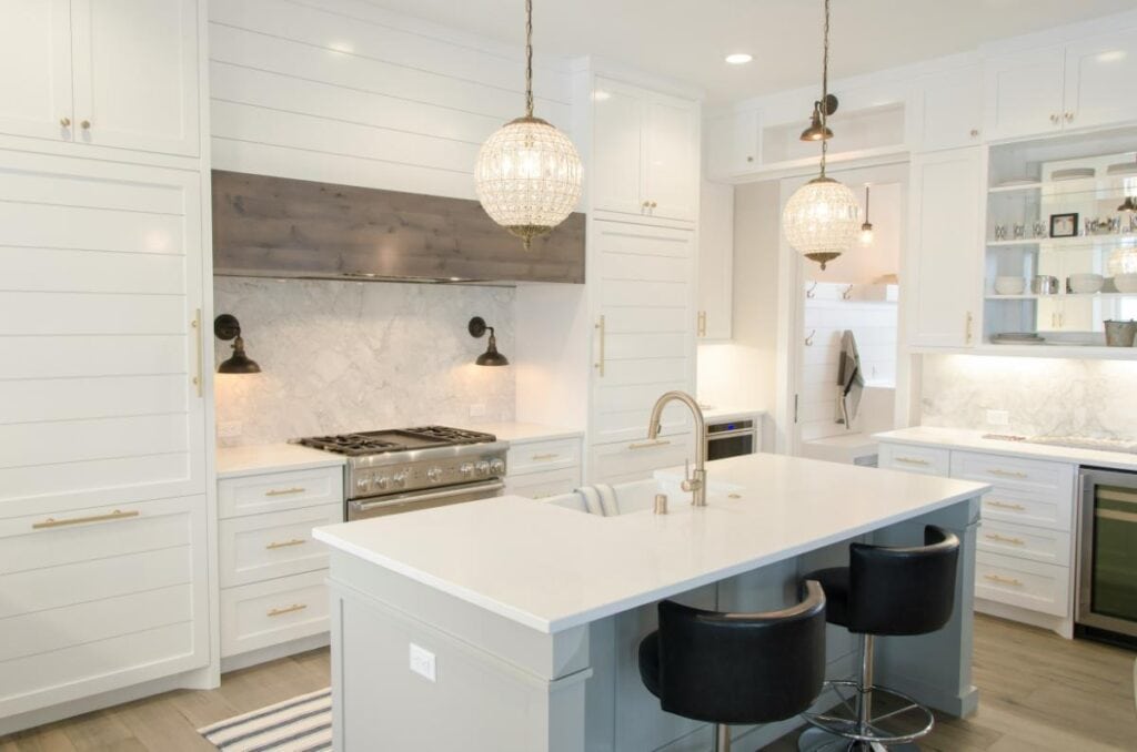 bright white kitchen remodel