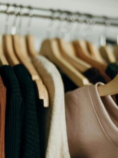womens shirts on hangers