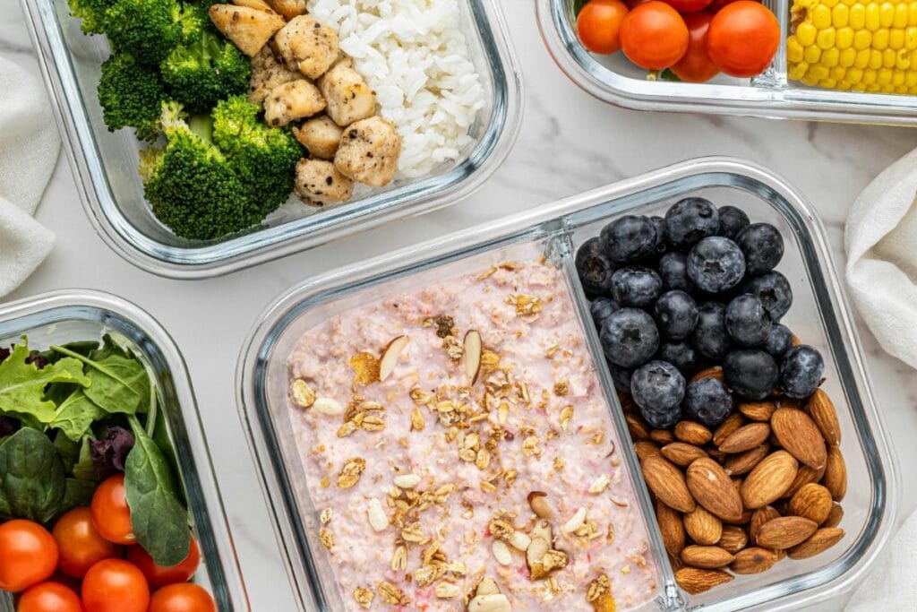 breakfast or snack meal preps